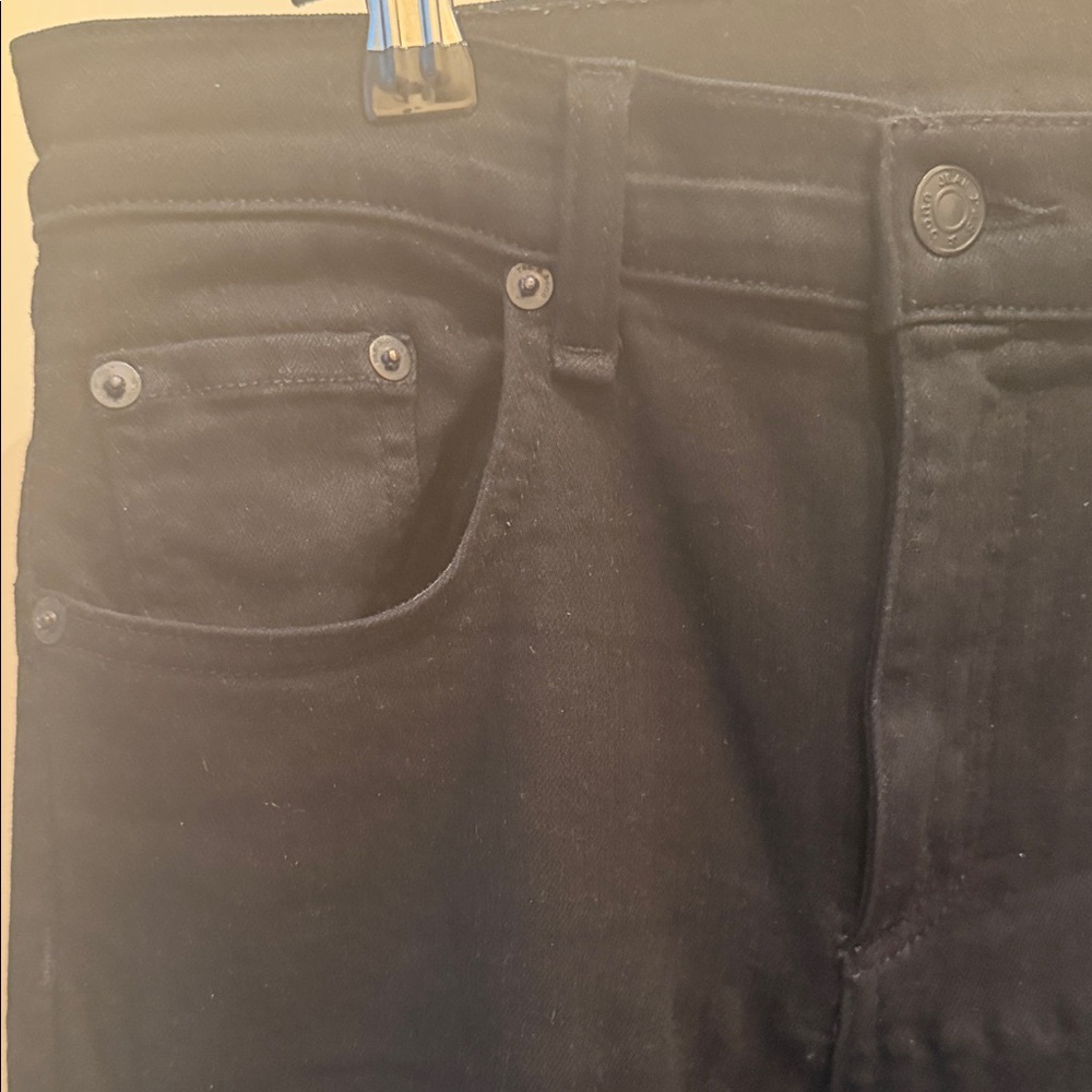 Rag & Bone Black High-Rise Skinny Women’s Jeans - Picture 8 of 9